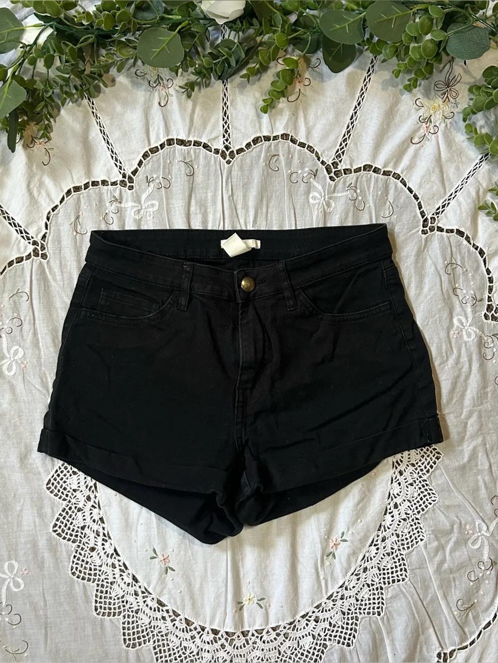 H&M denim shorts